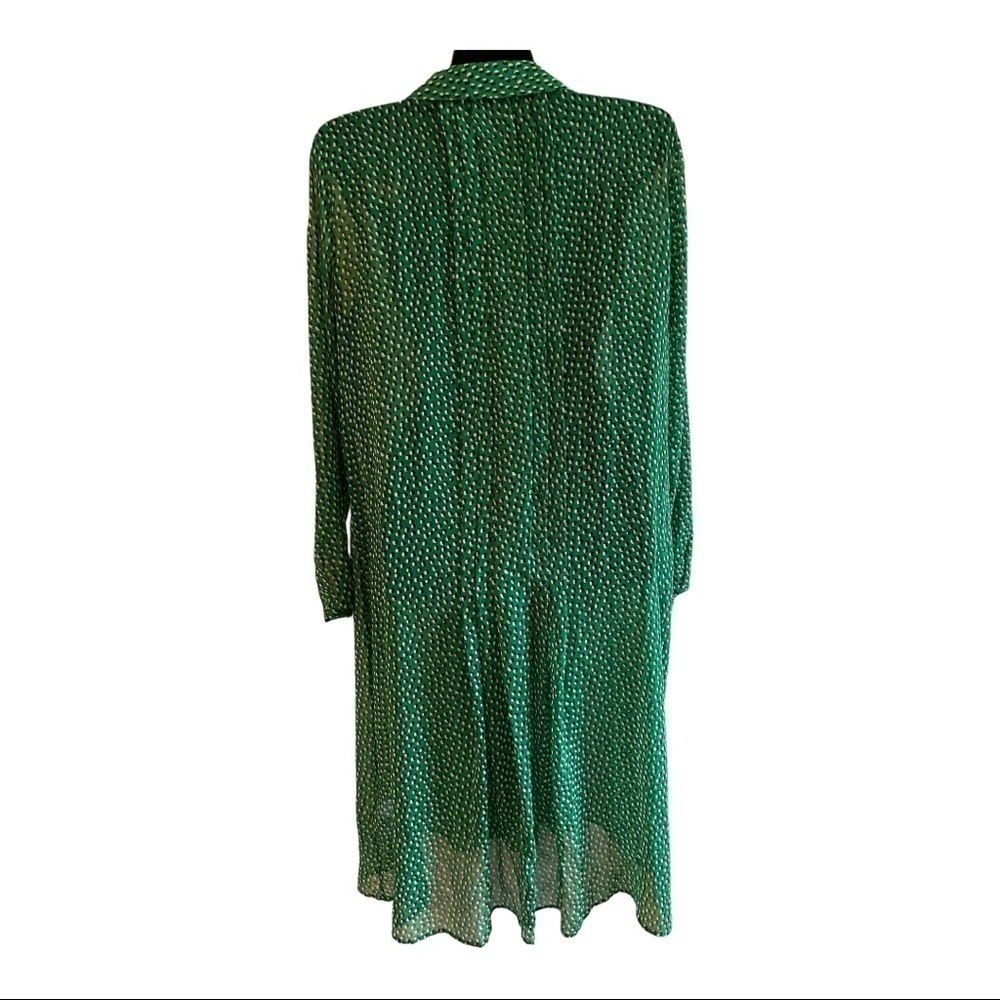 tom Baker green sheer cover up - Picture 5 of 10
